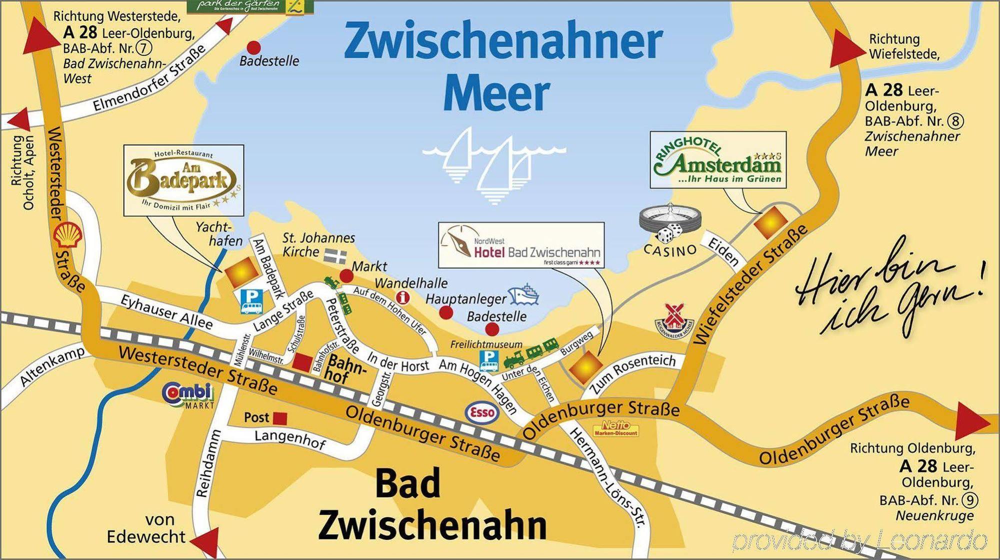 Nordwest-Hotel Bad Zwischenahn Exterior foto